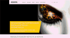 Desktop Screenshot of adara.fi
